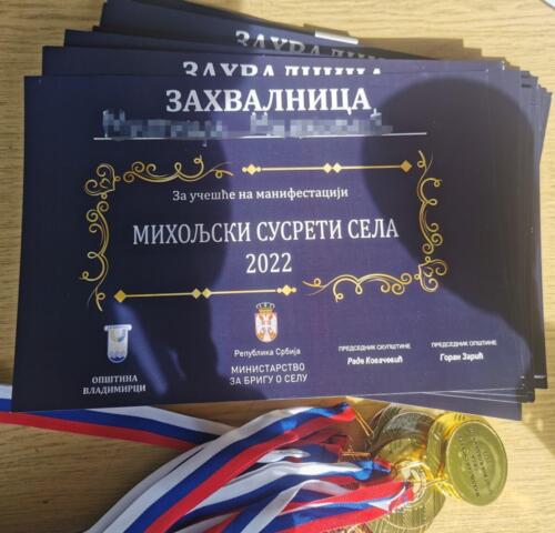 Награде за такмичарски део